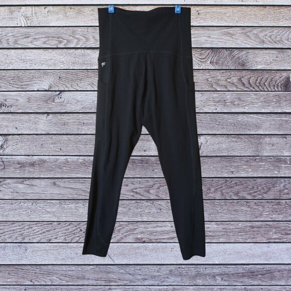 Fabletics Pure Luxe High Waisted Black Activewear Pants Women's Small? READ - Picture 1 of 4